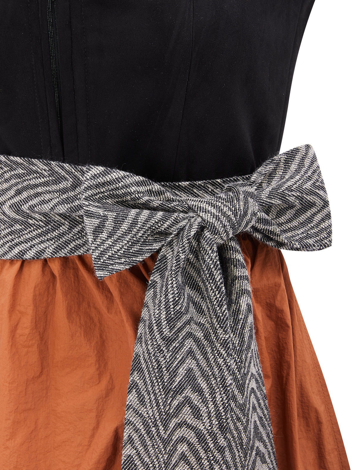 Dirndl Damen Schwarz 70cm Gerader Ausschnitt Kleid