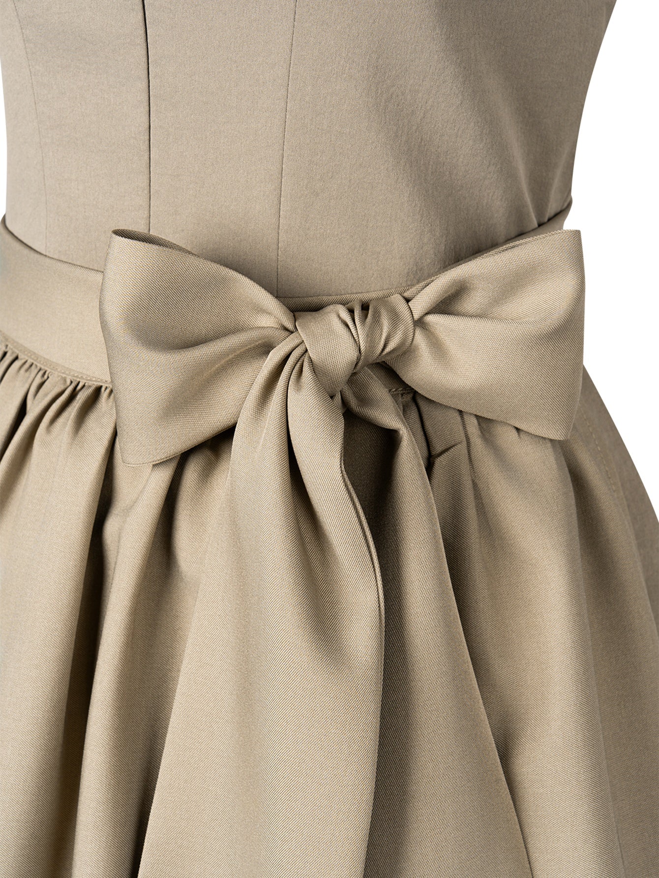 Dirndl Damen Grün 70cm Herz-Ausschnitt Kleid