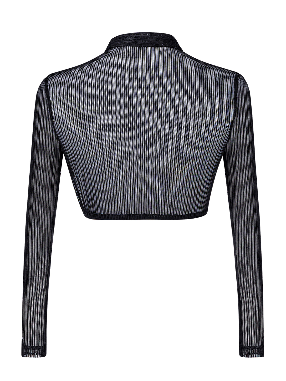 Dirndlbluse Damen Schwarz Langarm Hochgeschlossen