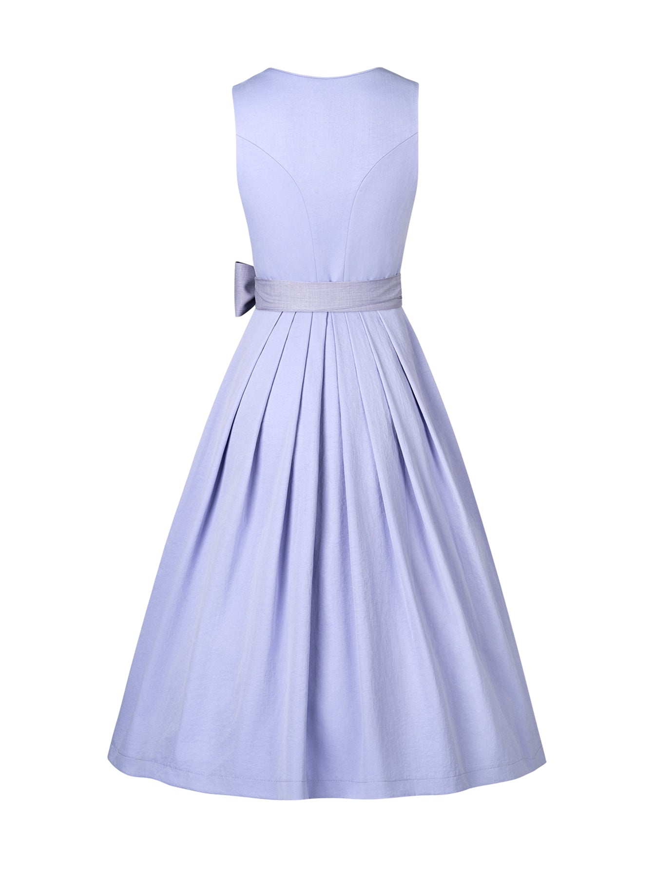 Dirndl Damen Lila 70cm Herz-Ausschnitt Kleid